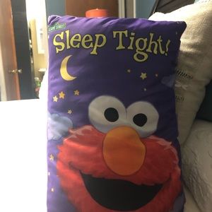 Sesame Street 2007 Story Book Pillow Like new